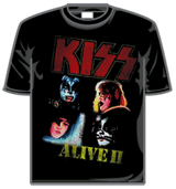 Kiss Tshirt - Alive Ii