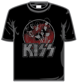 Kiss Tshirt - Graphic