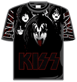 Kiss Tshirt - Lick It