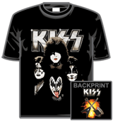 Kiss Tshirt - Lightning Strikes