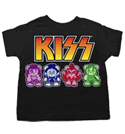 Kiss Tshirt - Lil Monster Todder
