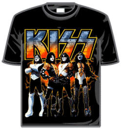 Kiss Tshirt - Love Gun Group