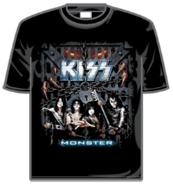 Kiss Tshirt - Monster