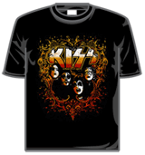 Kiss Tshirt - Rockin Hard
