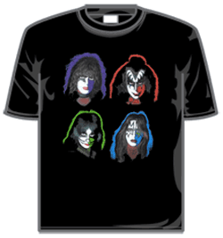 Kiss Tshirt - Solo