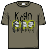 Korn Tshirt - Monkey Heads
