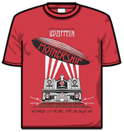 Led Zeppelin Tshirt - Mothership