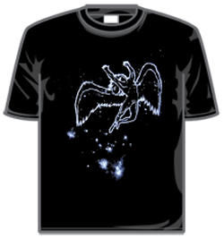 Led Zeppelin Tshirt - Night Sky