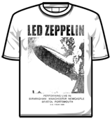 Led Zeppelin Tshirt - Uk Tour '69