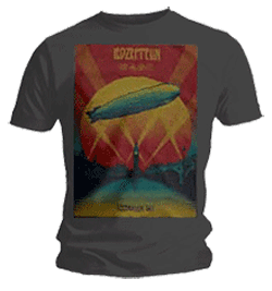 Led Zeppelin Tshirt - Vint Borderless