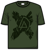 Linkin Park Tshirt - Cross Feathers
