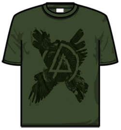 Linkin Park Tshirt - Cross Feathers
