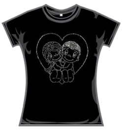 Love Is Tshirt - Diamante