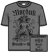 Marduk Tshirt - Souls For Belial