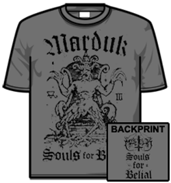 Marduk Tshirt - Souls For Belial