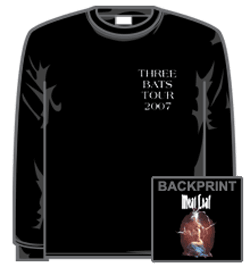 Meat Loaf Tshirt - Lightning 3 Bats