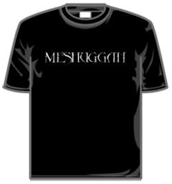 Meshuggah Tshirt - Distressed Logo