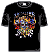 Metallica Tshirt - Chequered Flag