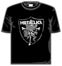 Metallica Tshirt - Pirate Raiders