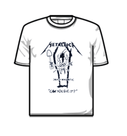 Metallica Tshirt - Toddler Can You Dig It