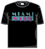 Miami Vice Tshirt - Logo
