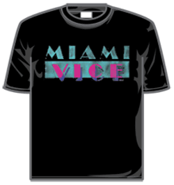 Miami Vice Tshirt - Logo