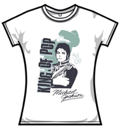 Michael Jackson Tshirt - King Of Pop