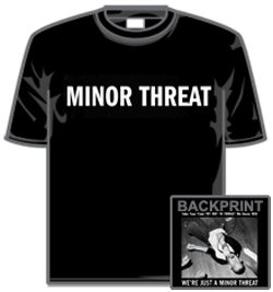 Minor Threat Tshirt - Just A