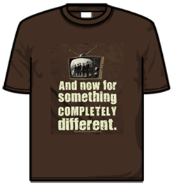 Monty Python Tshirt - Now For Something