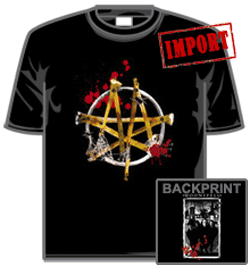 Moonspell Tshirt - Bone Pentagram