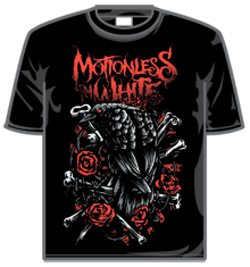 Motionless In White Tshirt - Evil Crow