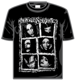 Motionless In White Tshirt - Faces
