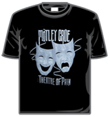 Motley Crue Tshirt - Theatre Silver