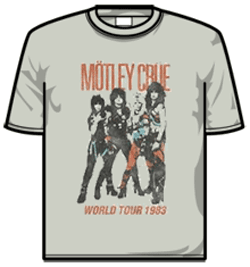 Motley Crue Tshirt - Vintage 83