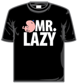 Mr Men Tshirt - Mr Lazy