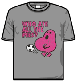 Mr Men Tshirt - Who Ate All The Pies