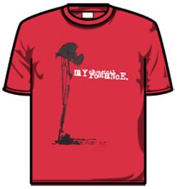 My Chemical Romance Tshirt - Gun & Helmet