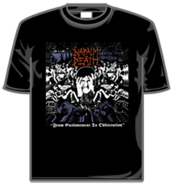 Napalm Death Tshirt - From Inslavement