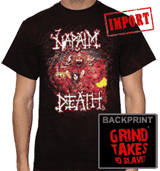 Napalm Death Tshirt - Japan