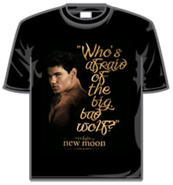 New Moon Tshirt - Big Bad Wolf