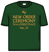 New Order Tshirt - In A Lonely Place