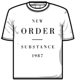 New Order Tshirt - Substance 87 Fitted