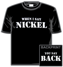 Nickelback Tshirt - Say Nickel