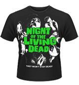 Night Of The Living Dead Tshirt - Poster Ts