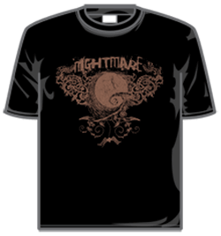 Nightmare Before Christmas Tshirt - Discharge Walk