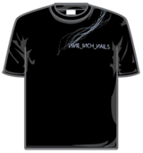 Nine Inch Nails Tshirt - Text Lines