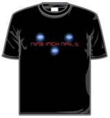 Nine Inch Nails Tshirt - Three Lights