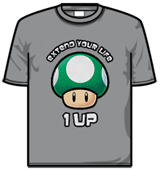 Nintendo Tshirt - Extend Your Life