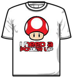 Nintendo Tshirt - I Need A Power Up