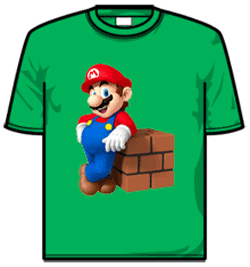 Nintendo Tshirt - Mario Block